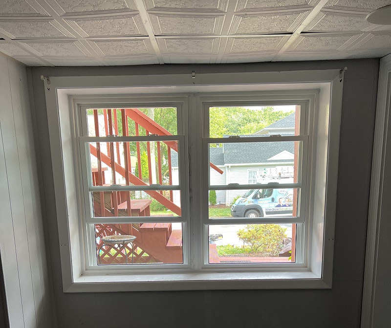 Double hung windows